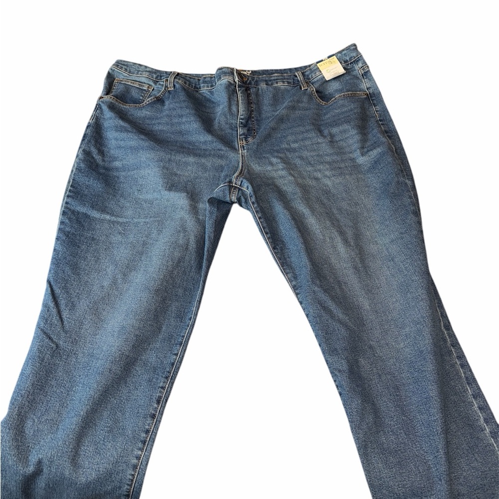 Terra & Sky Relaxed Fit Blue Jeans